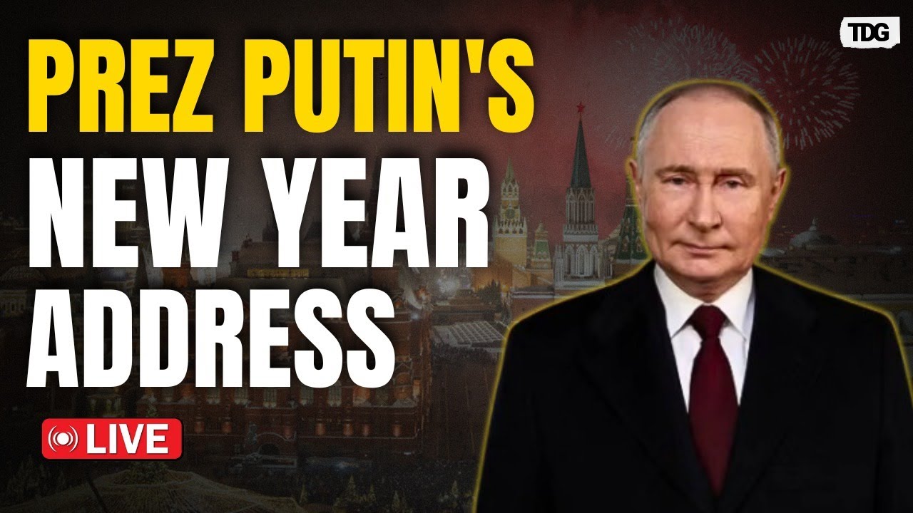 Russian President's Speech Live:  Putin Addresses to Russia on New Year | Russia-Ukraine War