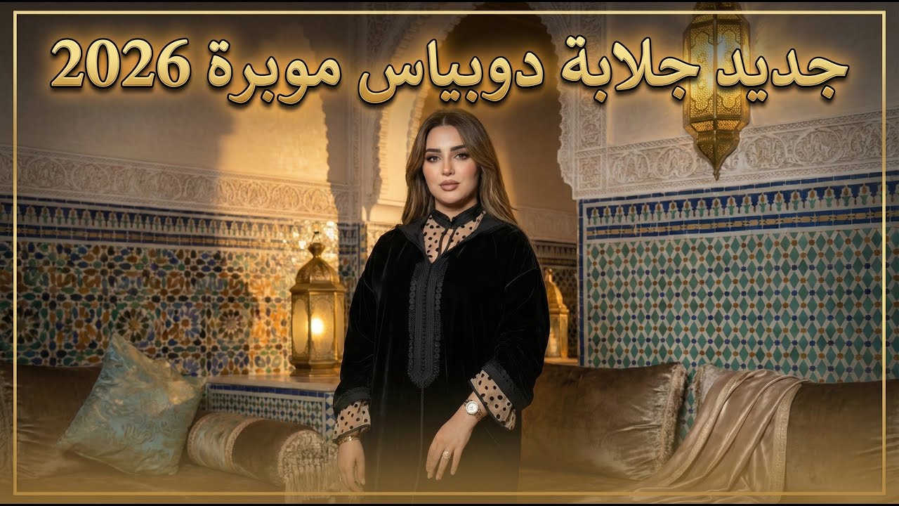أحدث موديلات الجلابة المغربية 2026 التي أبهرت الجميع 🌟 تصاميم راقية لكل المناسبات