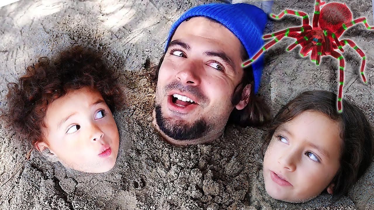 Buried In Sand!