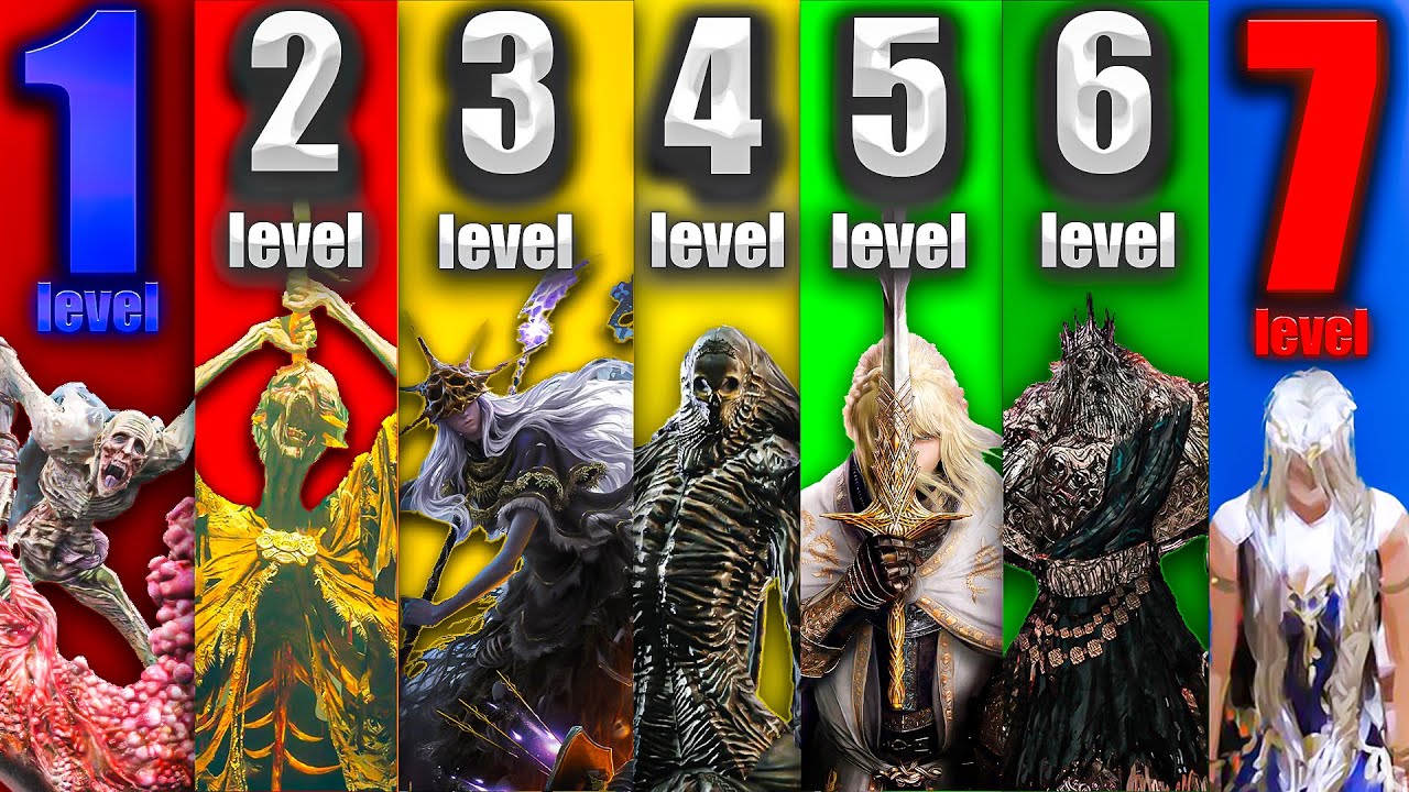 The 7 levels of EVILNESS in Souls game!
