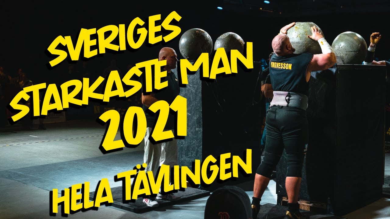 SVERIGES STARKASTE MAN 2021 - LIVESÄNDNING
