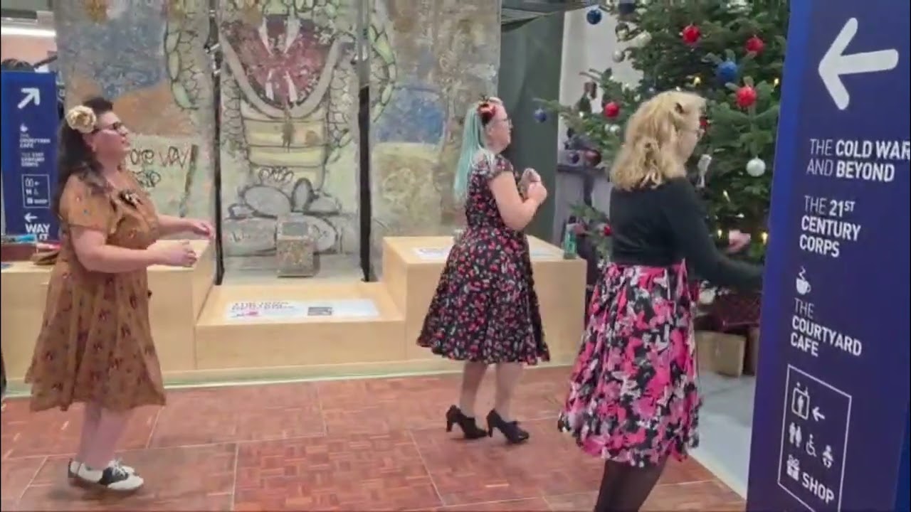 Jolly Jivers, R.E Wartime Christmas 2025, Maidstone Lindy Hoppers Lollipop