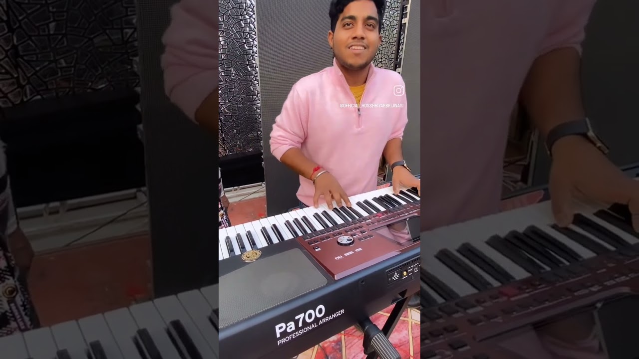 Hemant brijwasi brothers playing keyboard ruhdari