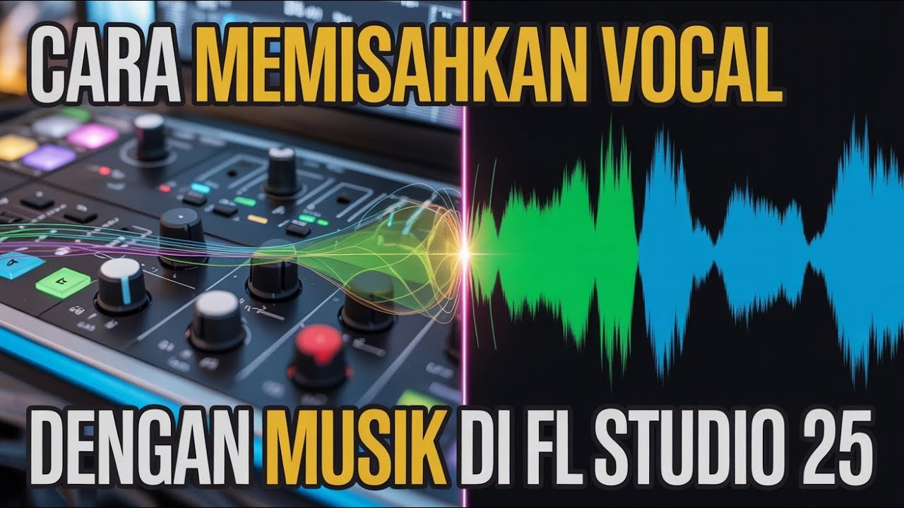 Panduan Lengkap Memisahkan Instrumen dan Vokal Menggunakan FL Studio