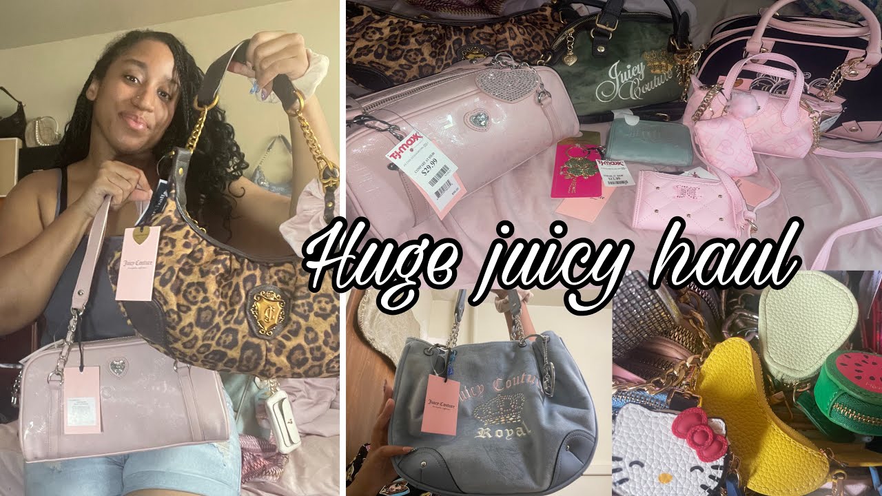 Huge Juicy couture haul + Shein (tj Maxx , Marshall’s & Burlington) 