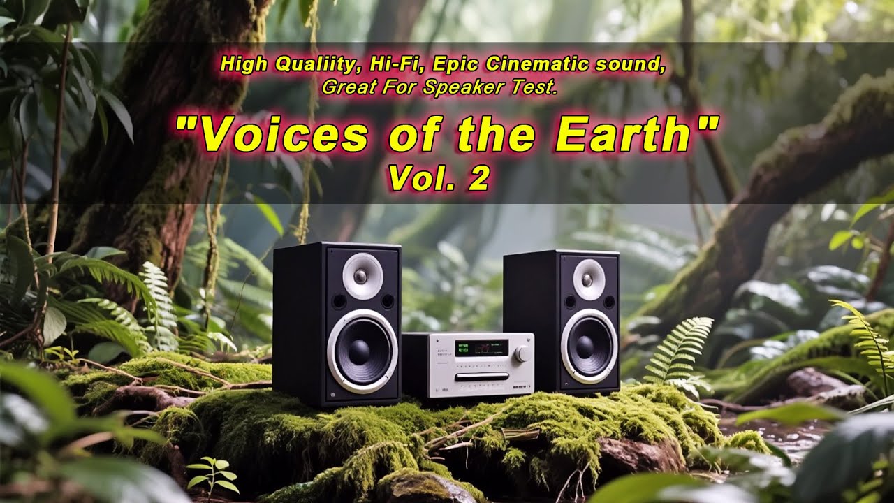 High Quality, Hi-Fi, Epic Cinematic sound, Great For Speaker Test. 