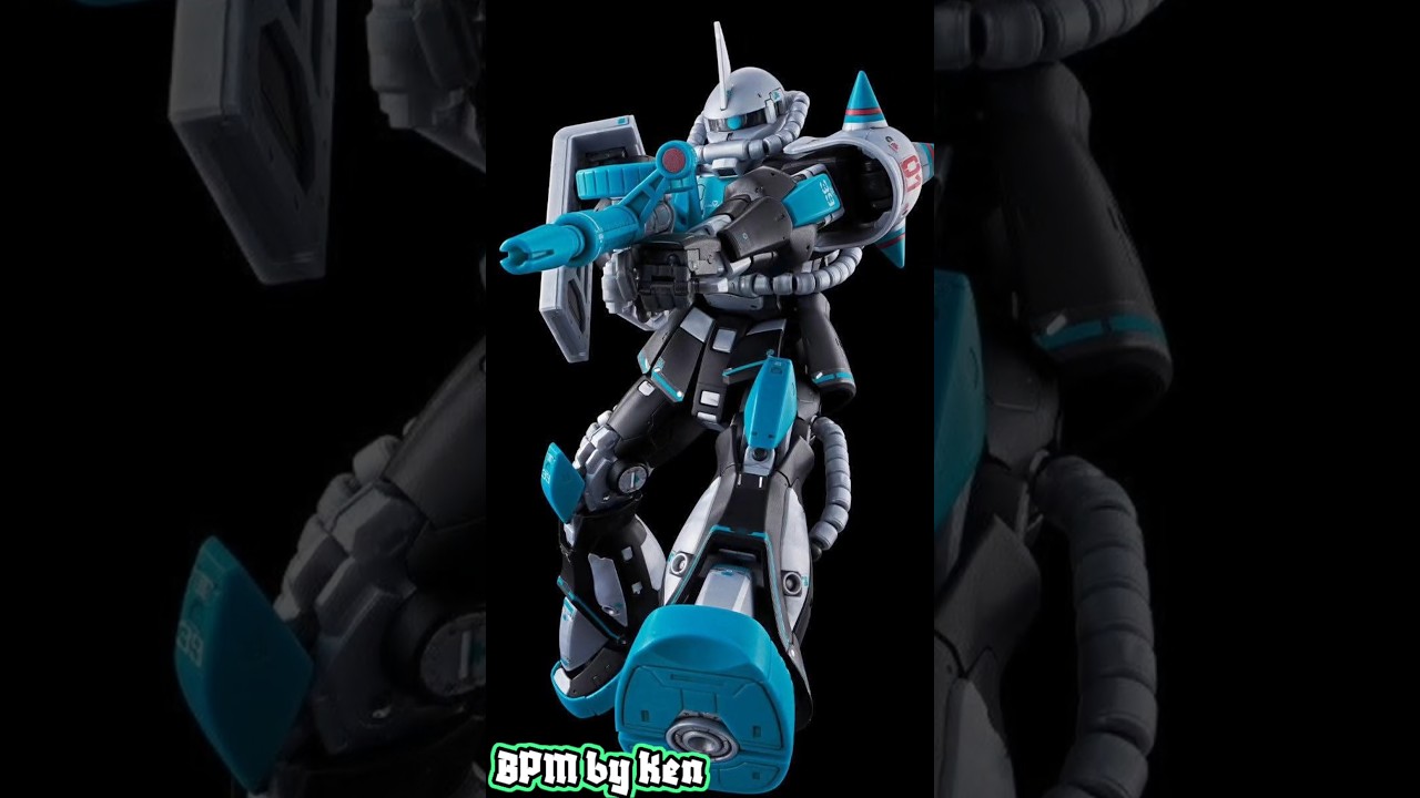 NEW, Gundam Base Release RG 1/144 Zaku II (Hatsune Miku ver.) #shorts #modelkit #zakuii #hatsunemiku