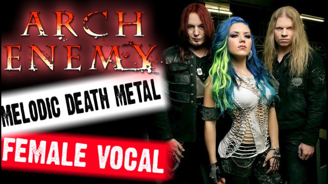 ARCH ENEMY - melodic death metal female vocal / женский вокал / Обзор от DPrize