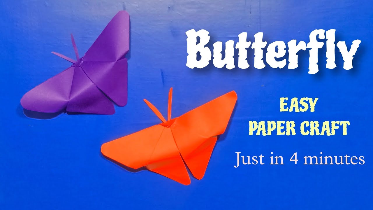 How to make paper Butterfly (easy) | Craft | DIY