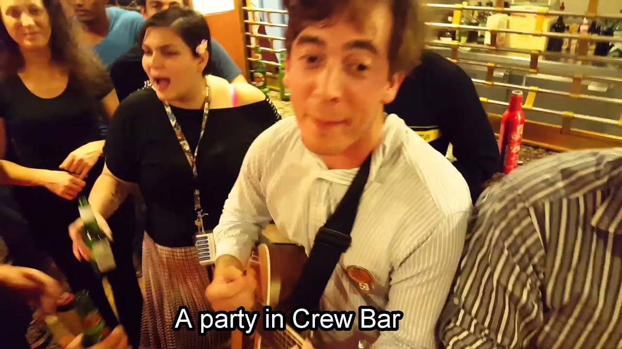 Living as a Cruise Ship Musician #5 : Tour of crew areas