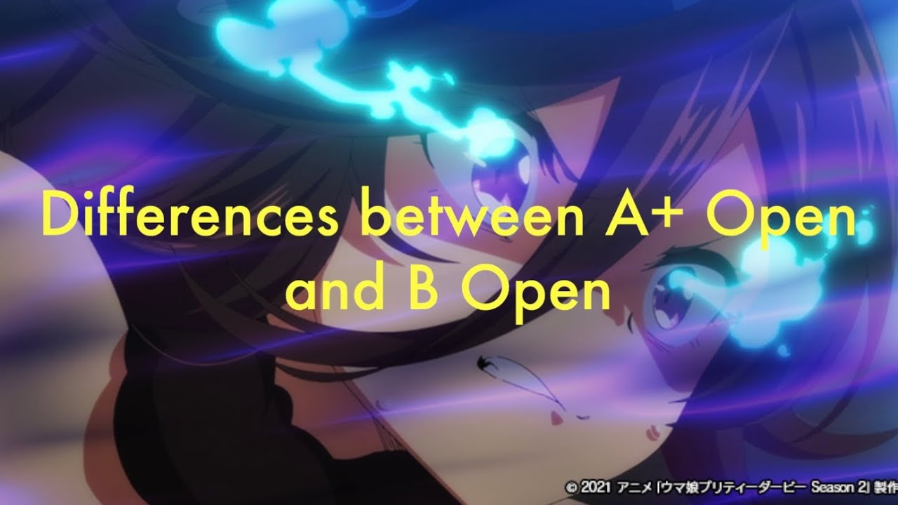 Uma Musume | Руководство по открытой лиге A+, часть 2 (различия между A+ и B)