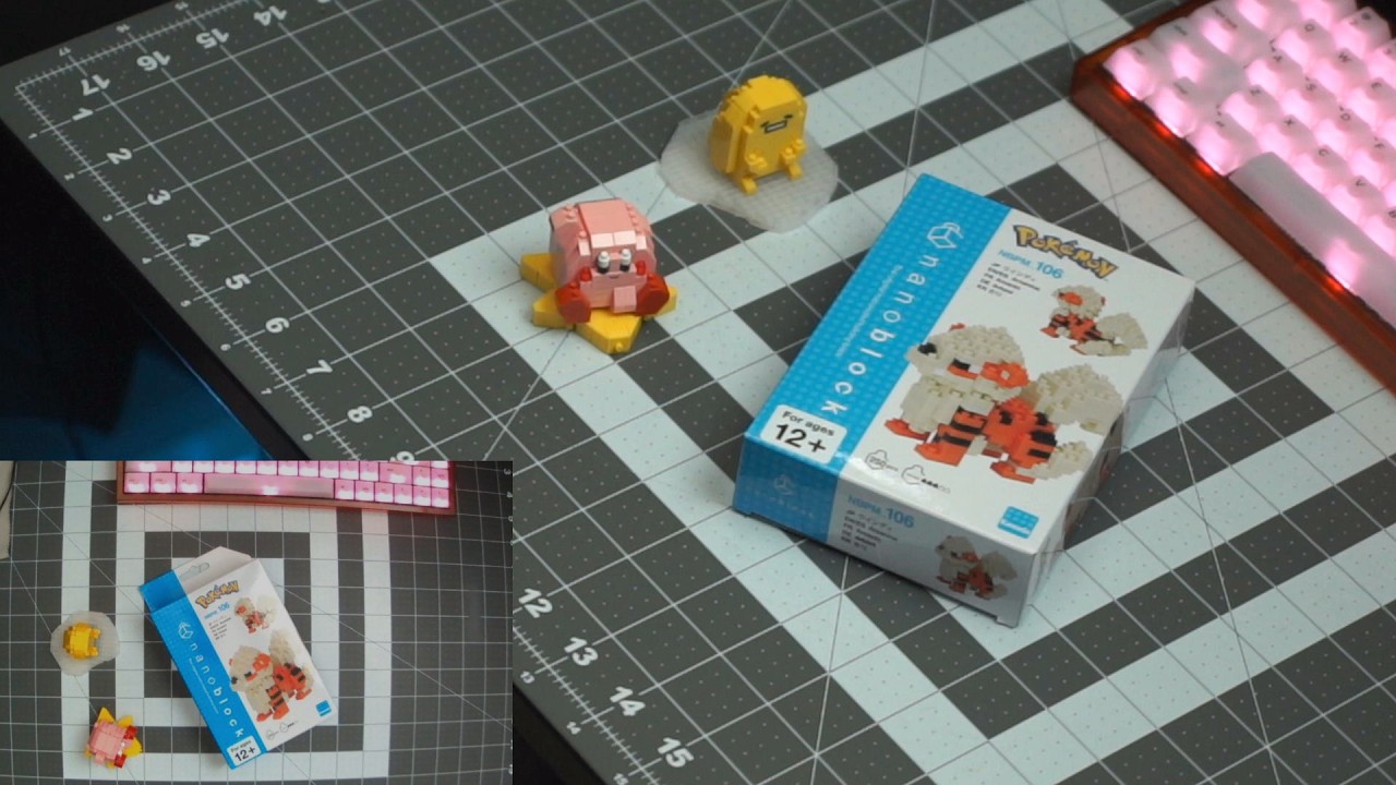 Arcanine nanoblock NBPM 106 unboxing and build! 🧱🐕🐯🧱