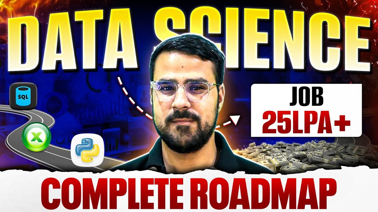 Complete Data Science Roadmap To Get Your Dream Job In 2025 | Data Science Roadmap
