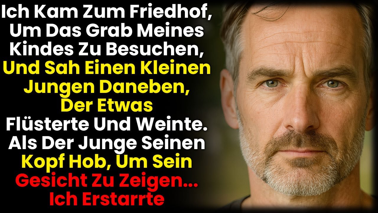 Am Grab Meines Kindes Hörte Ich Einen Jungen Weinen – Als Er Aufsah, Erstarrte Ich