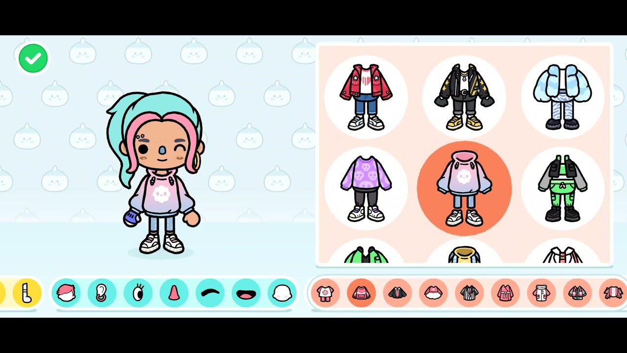 Toca World Character from Scratch #tocaboca 