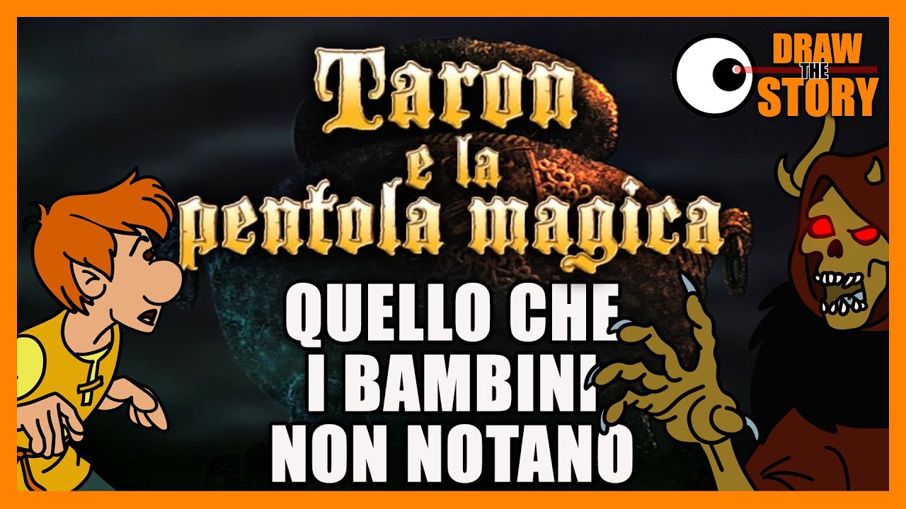 TARON E LA PENTOLA MAGICA è un cartone CENSURATO 🍲 Draw The Story