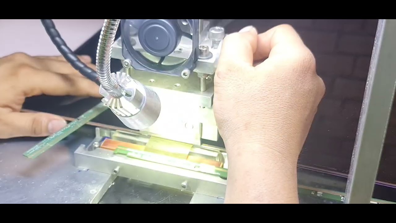 TAB COF IC ACF . tad cof acf lcd bonding . PLACEMENT/COF COLOCACION MANUAL ....