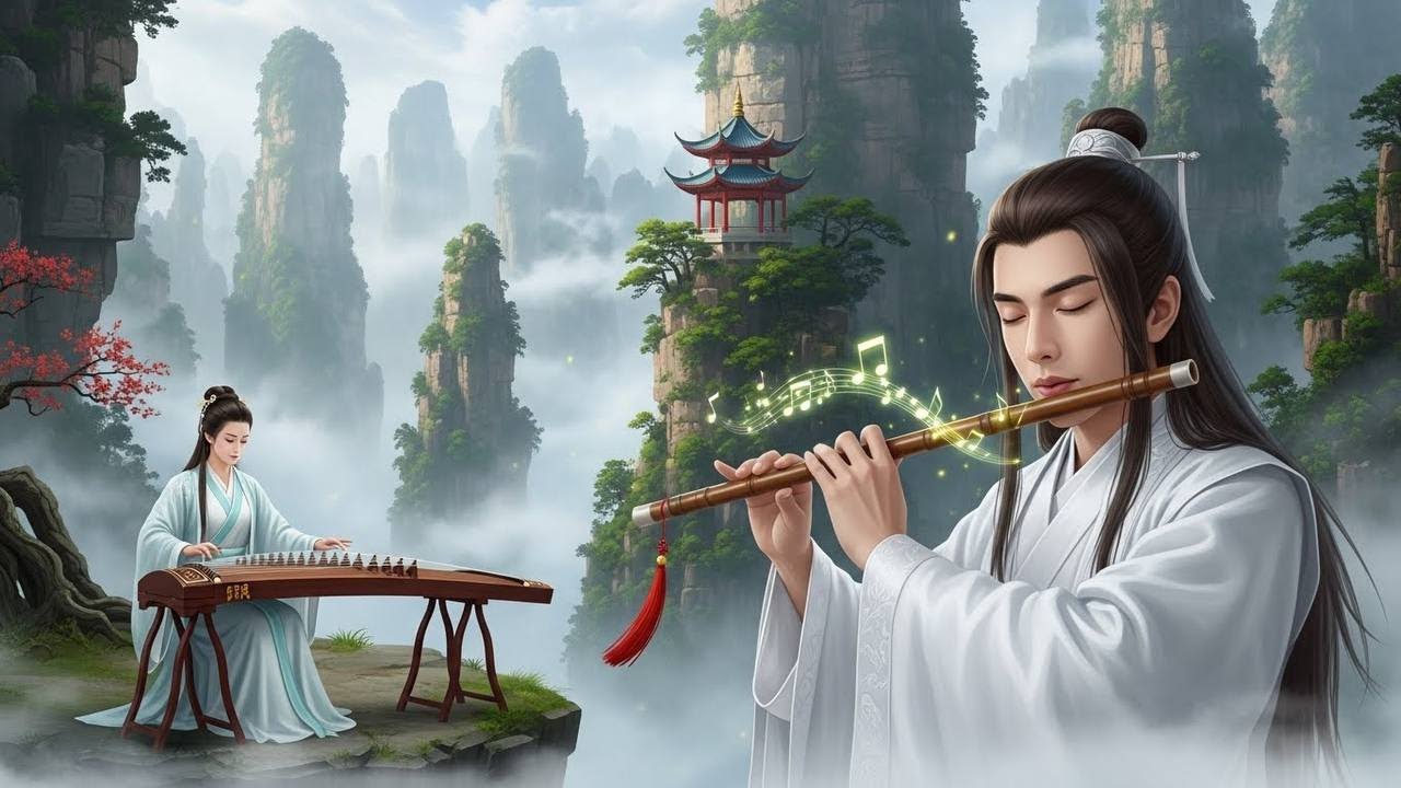 Bamboo Flute in Moonlight | Chinese Tranquil Music for Relaxation