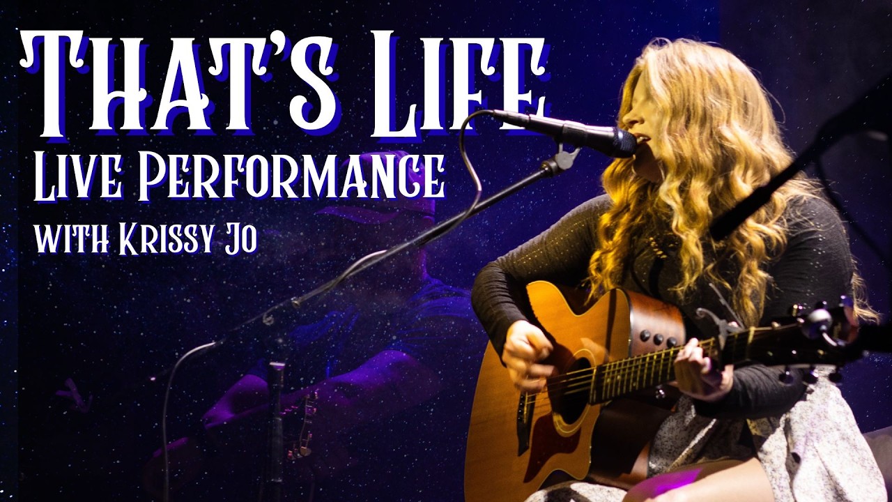 That's Life | Live Performance | Krissy Jo