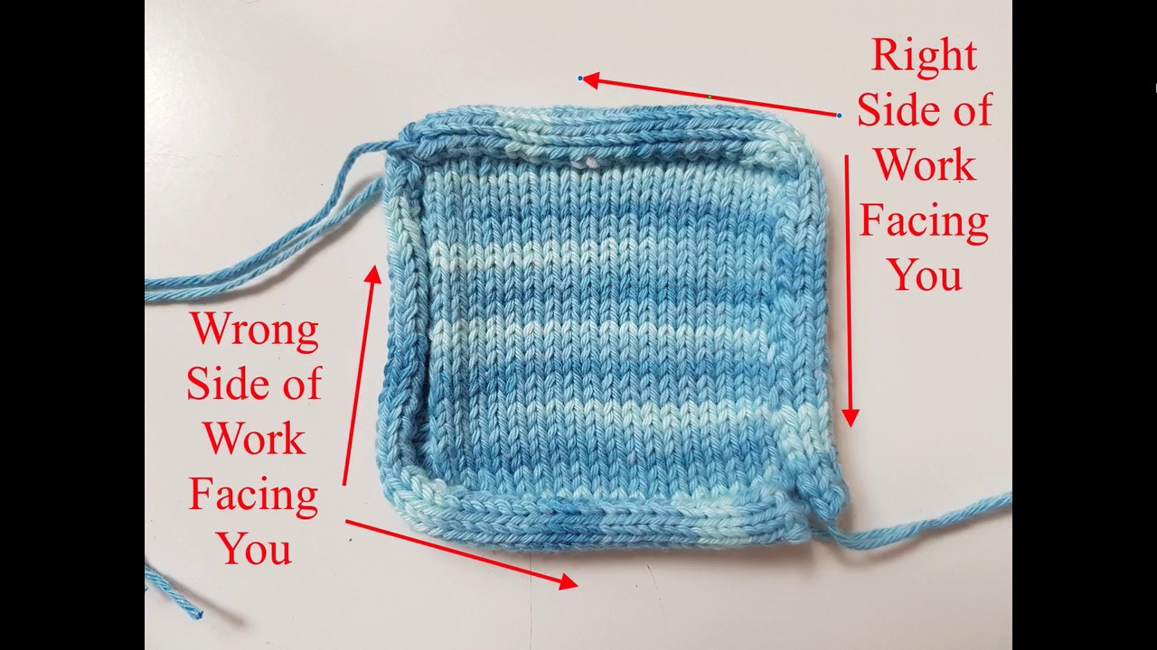 Applied Faux I-cord Edging for Machine Knitting