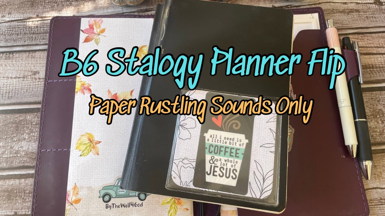 B6 Stalogy Planner Flip-through