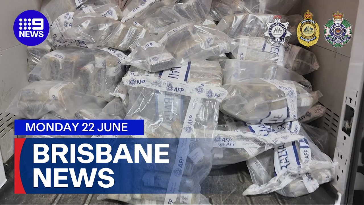 9News Brisbane | Monday 22 June | Full Bulletin