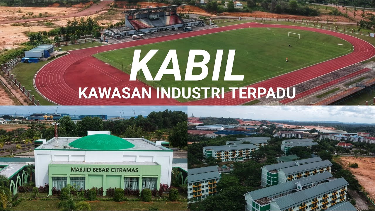 Drone Kawasan INDUSTRI KABIL TERPADU Batam ( Masjid - STADION GELORA CITRAMAS - Rusunawa BPJS )