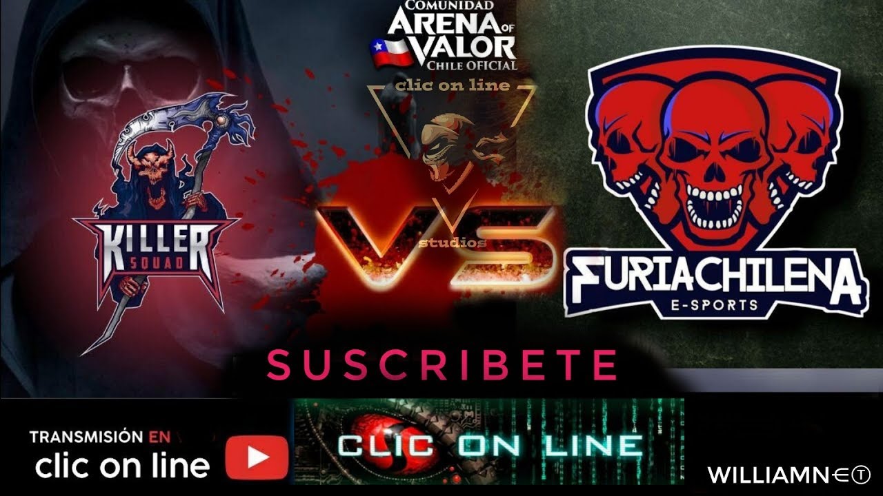 killer squad vs Furia Chilena BY williamnet clic on line studios zona Gamer