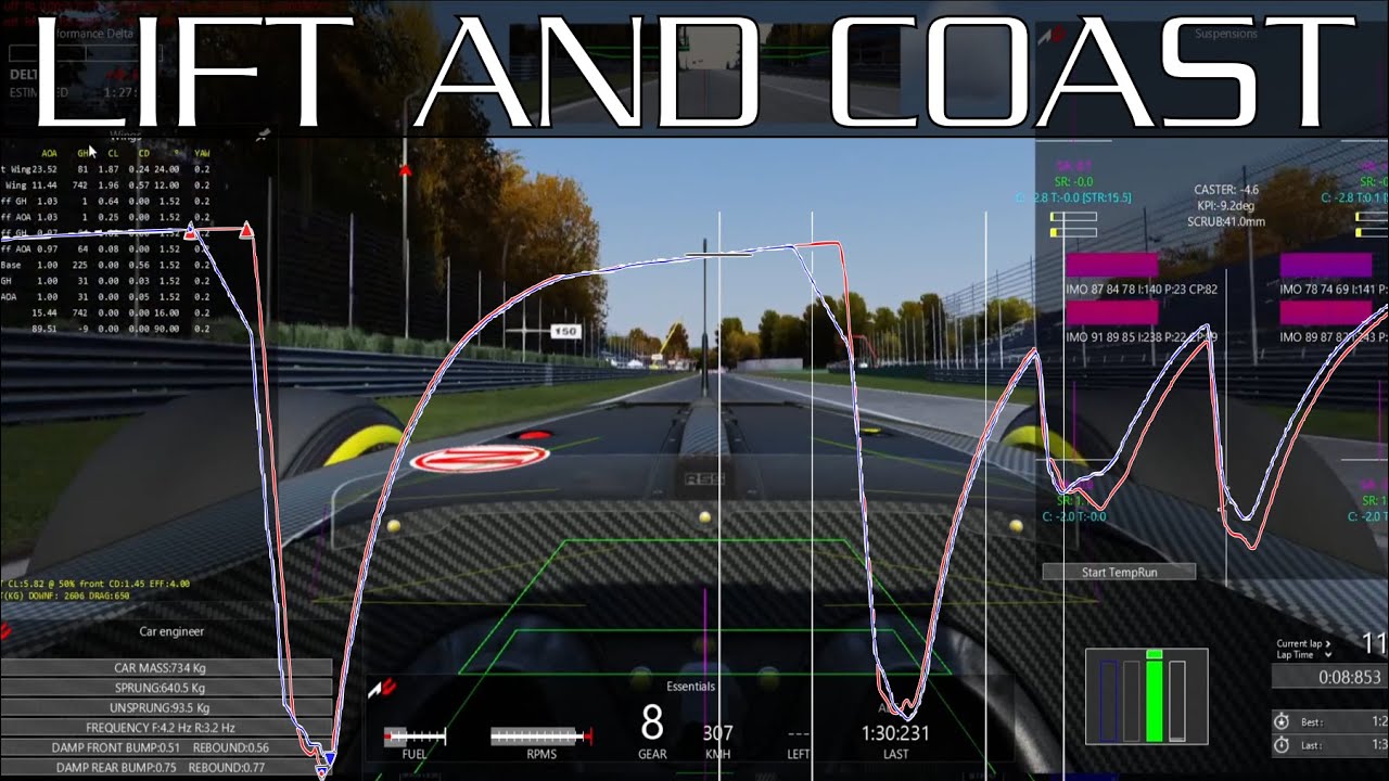 How Does Lift and Coast Work? Why Do Race Drivers Use it?