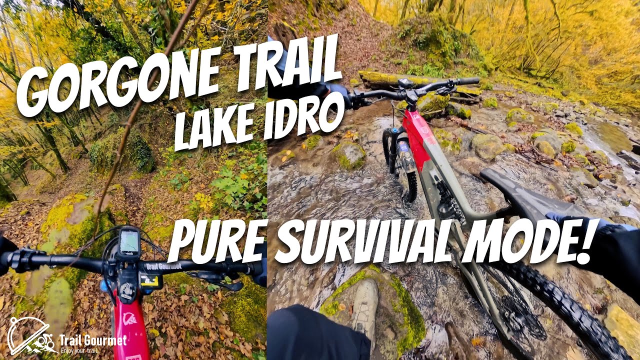 Gorgone trail, Lake Idro! It was nerve-wracking! Only 30 min away from lake Garda! YT Decoy