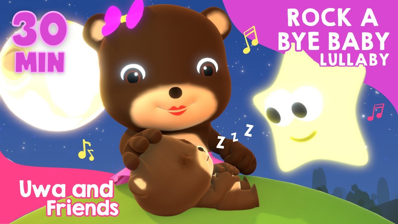 Rock A Bye Baby - Lullaby - 30 Menit Musik Pengantar Tidur