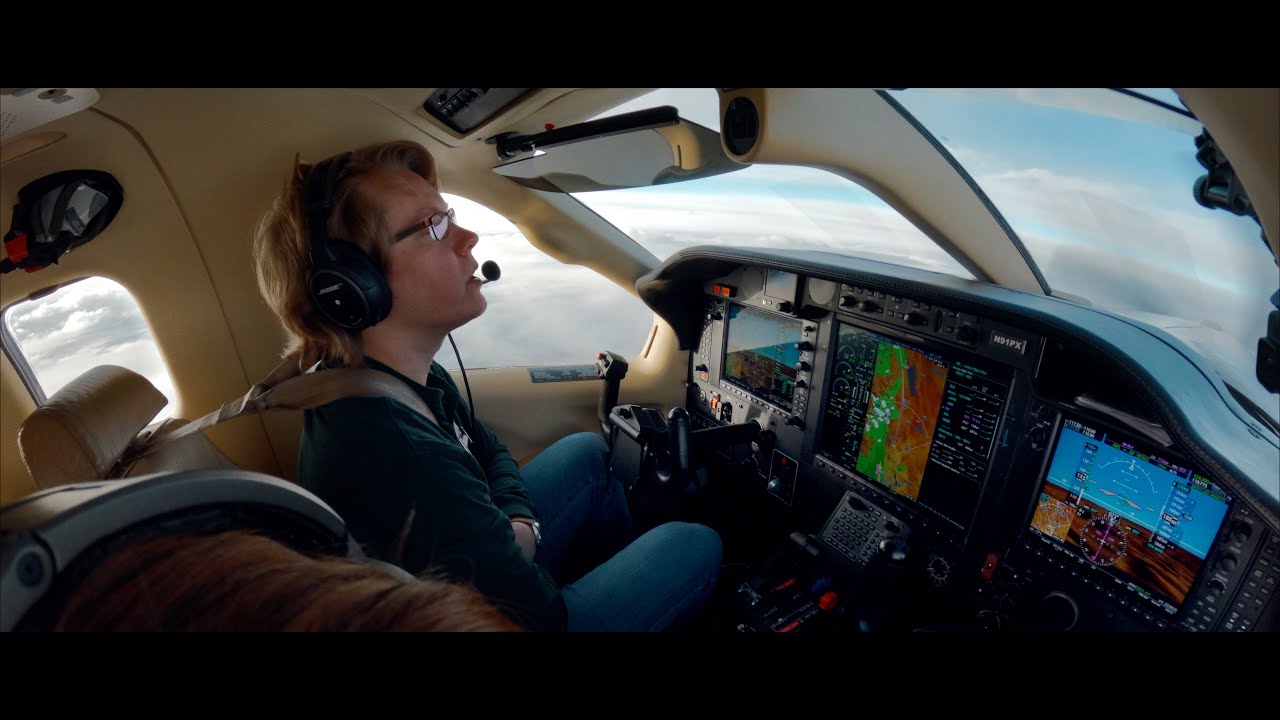 Тепловая авария TBM 850 на высоте 31 000 футов, температура снаружи -54F!