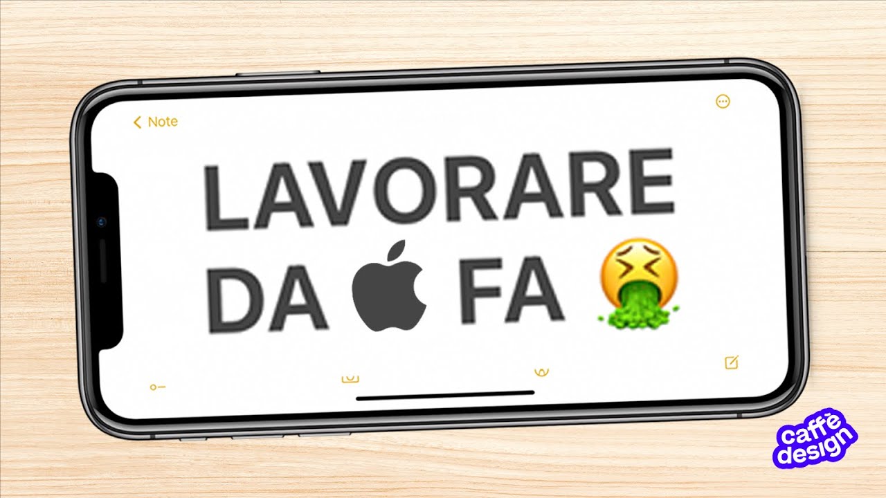 Lavorare da Apple fa schifo