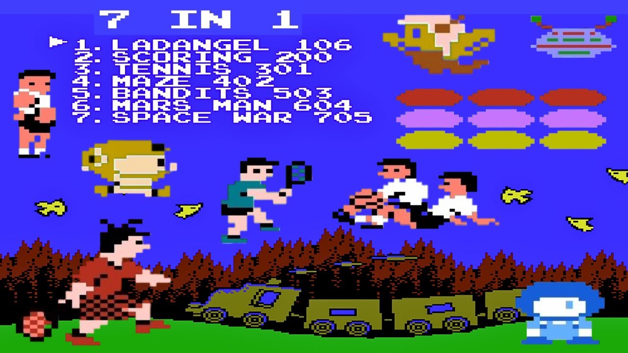 NES 7 in 1 Famicom Games Vol. 3 : Retro Gaming