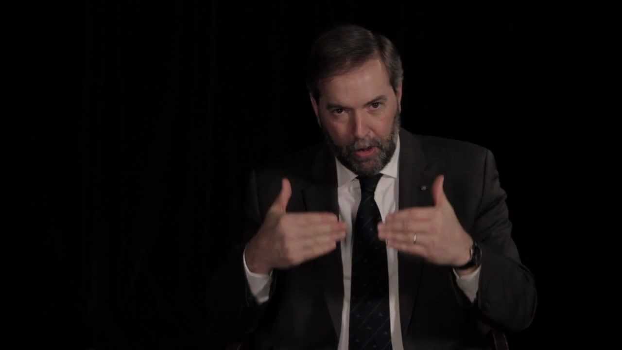 Thomas Mulcair on why we need a strong opposition
