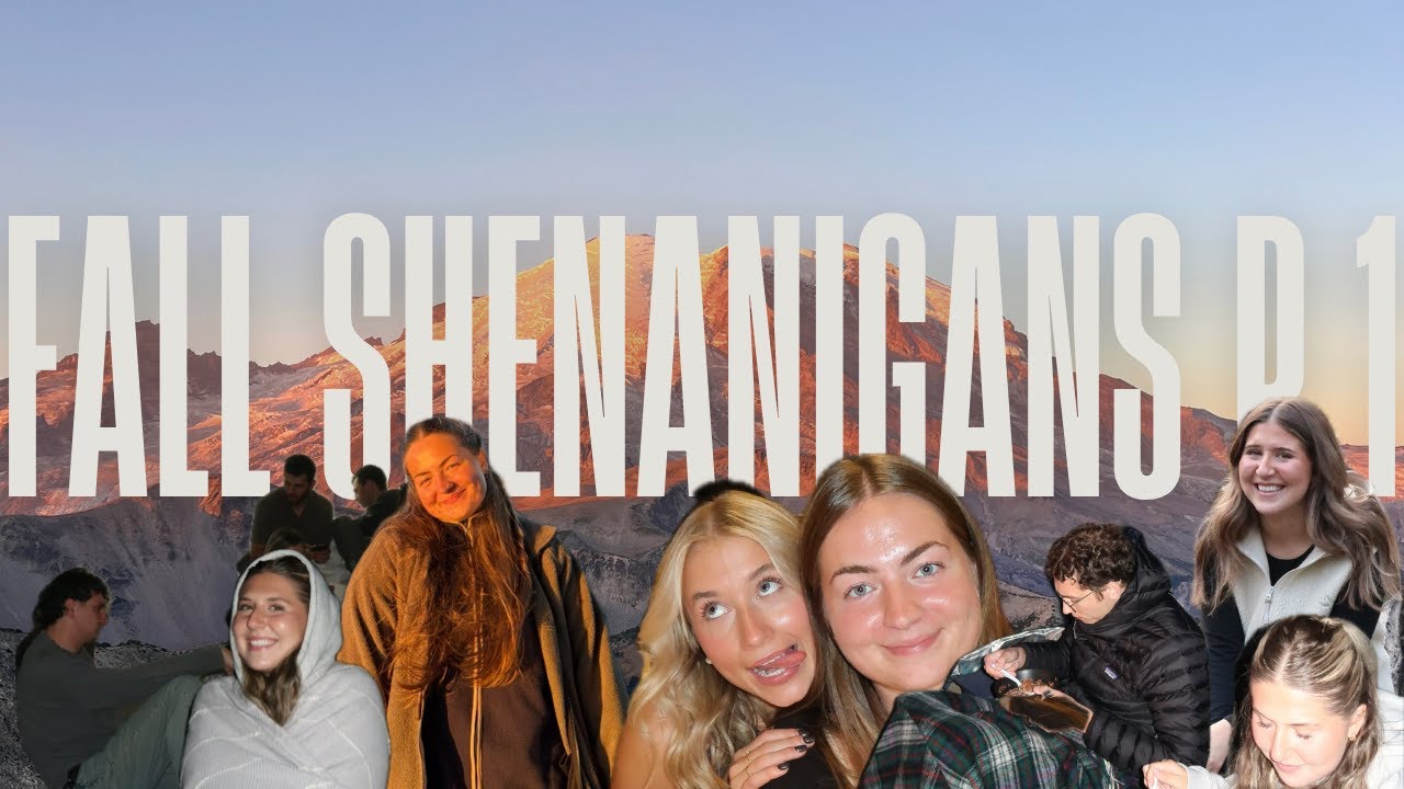 Fall Shenanigans Pt. 1 (mt rainer, gorge day, bridal shower, dilly dallyin)