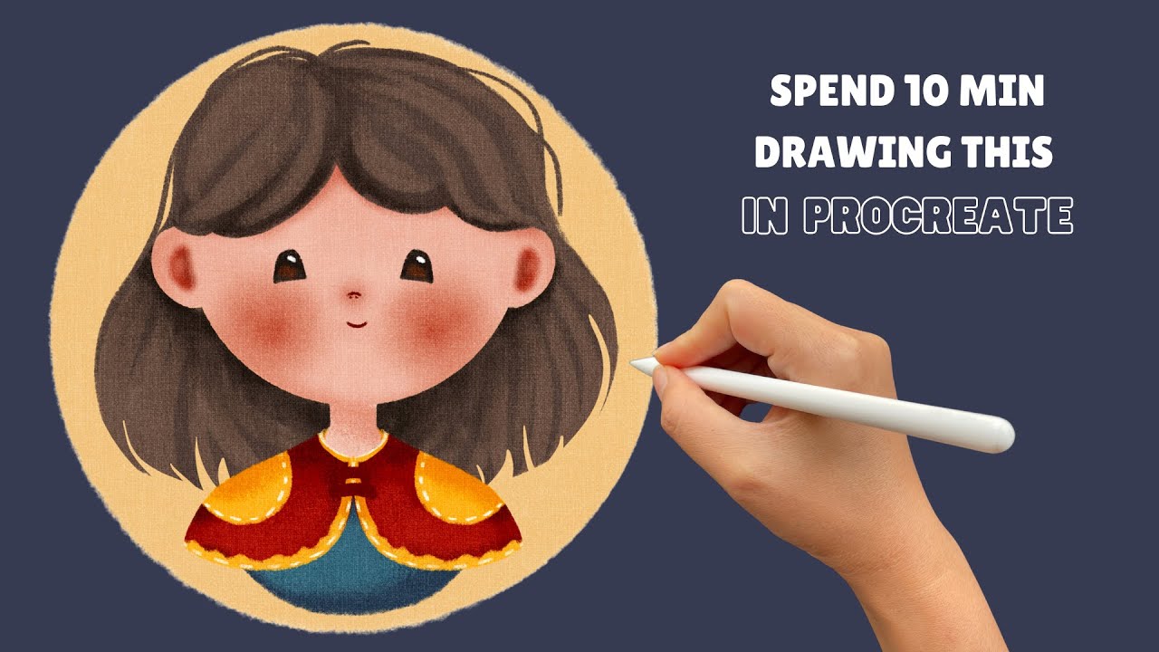 Whimsical Illustration in Procreate | You can draw this | Procreate Drawing Tutorial | iPad Art