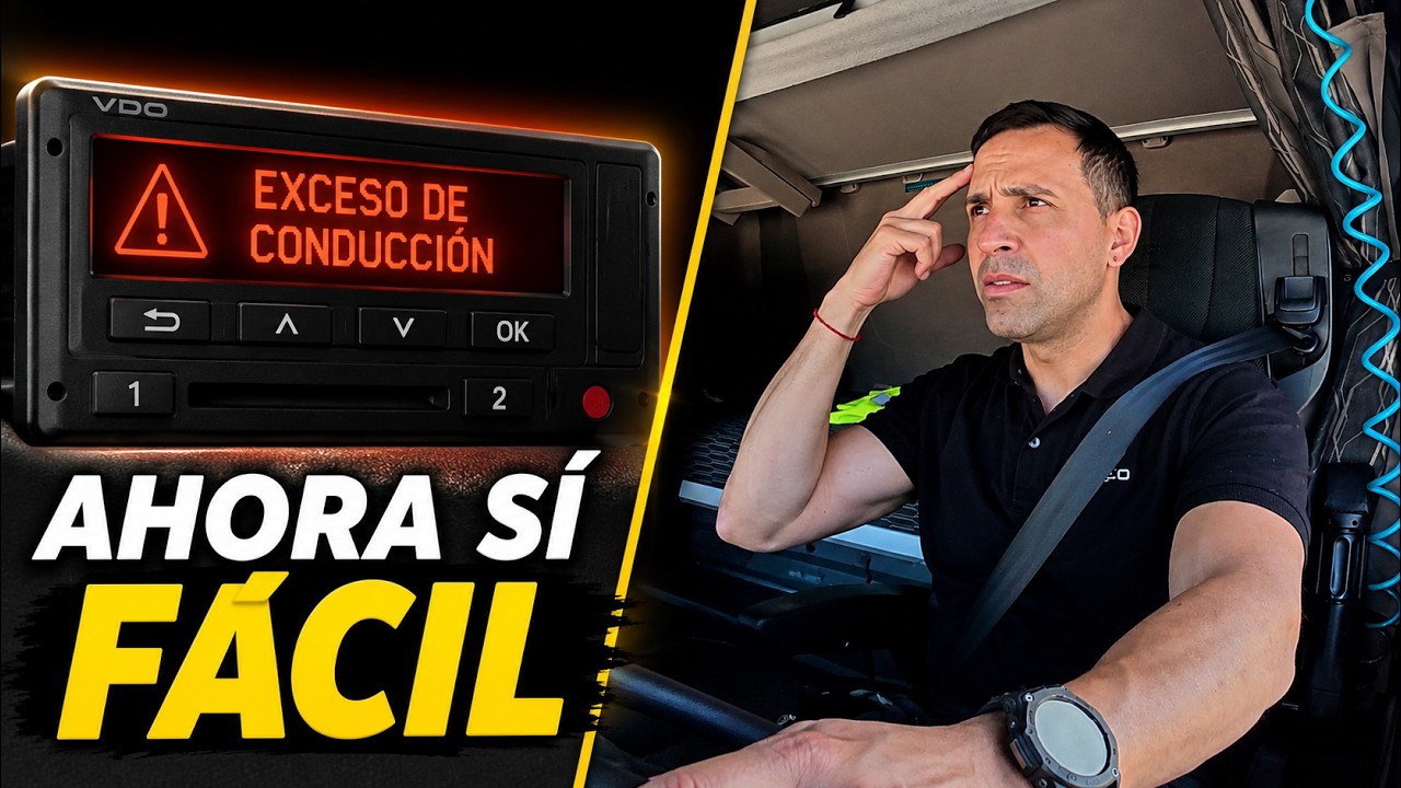 🚛 TAC&Oacute;GRAFO para PRINCIPIANTES: Aprende los tiempos de conducci&oacute;n SIN LIARTE