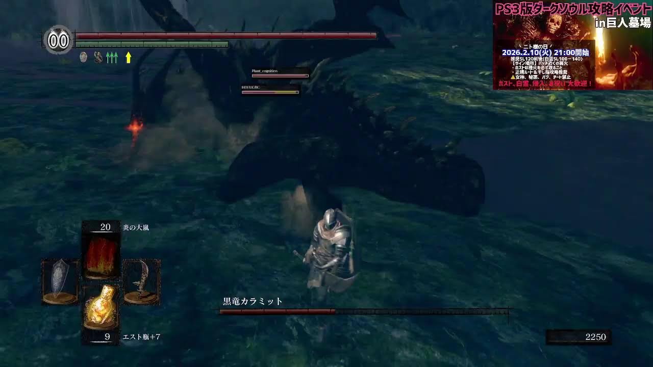【ダークソウルリマスター】参加型 攻略 カンスト sl142 次イベントやるならどこでやる？