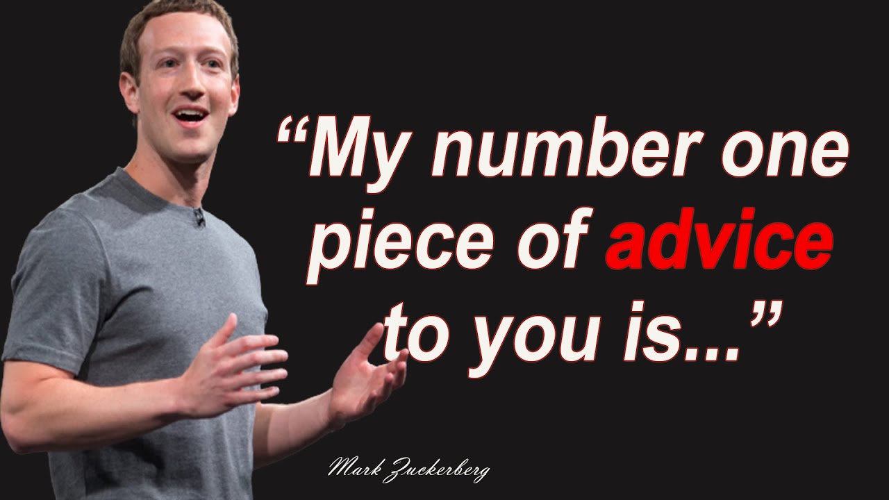 Mark Zuckerberg Inspiring Power Quotes for Success in Life | Entrepreneurs | Business | Motivation