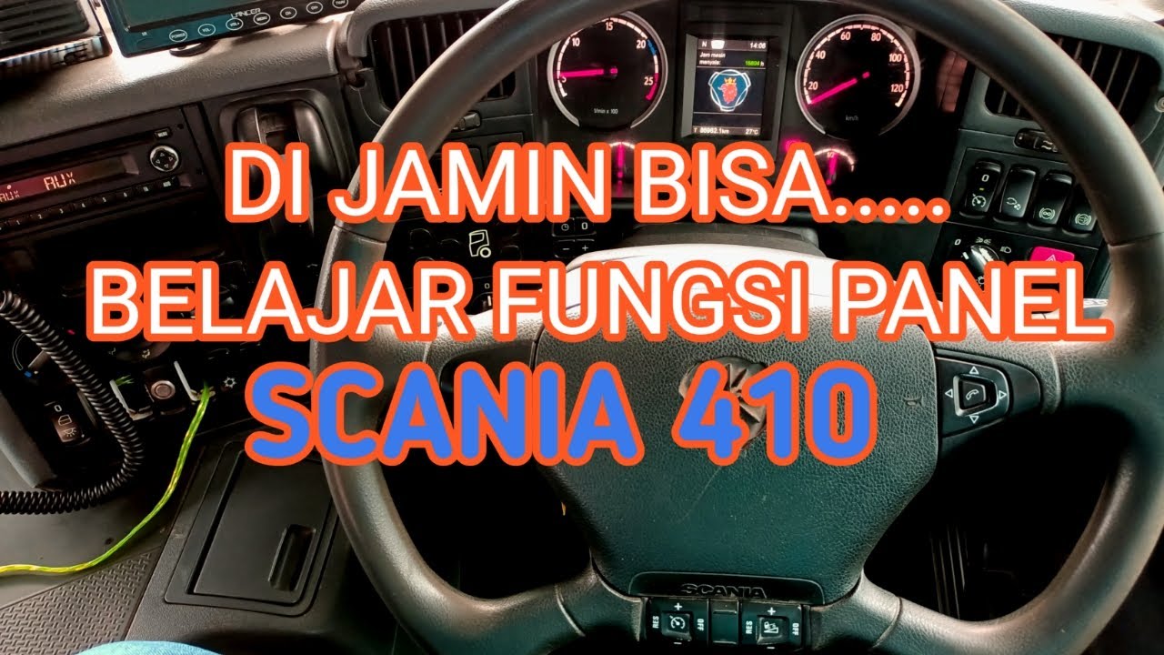 Instrument panel scania 410