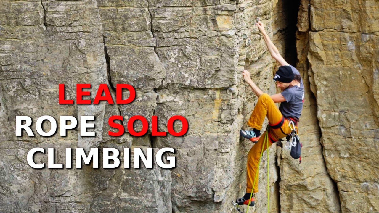 Lead Rope Solo Climbing Hessigheim Classics 22: Caligula