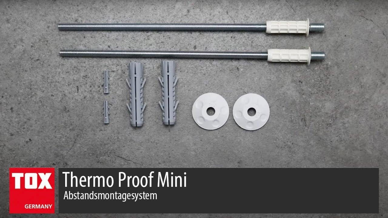 TOX Abstandsmontagesystem Thermo Proof Mini