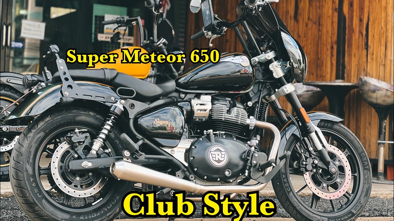 Royal Enfield Super Meteor 650 club style