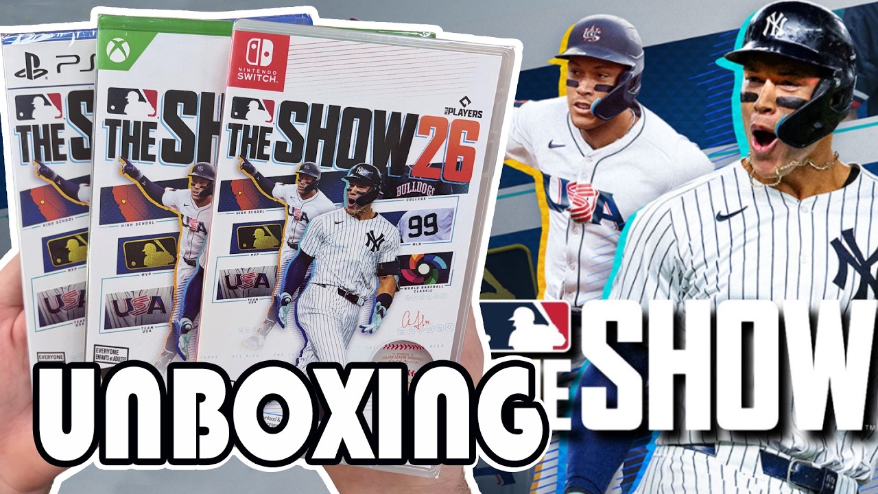 MLB THE SHOW 26 (PS5 / Switch / Xbox Series X) Unboxing