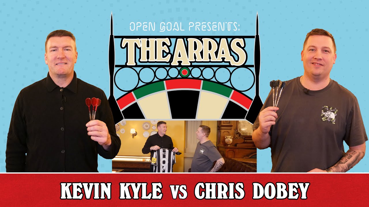 🎯⚽️ CHRIS DOBEY vs KEVIN KYLE! | Kev's Toughest Test Yet vs Premier League Star & Top 10 PDC Pro!!