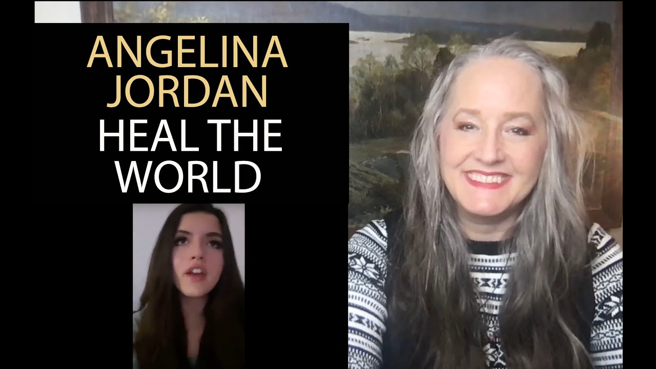 Voice Teacher Reactions - Angelina Jordan - Heal The World