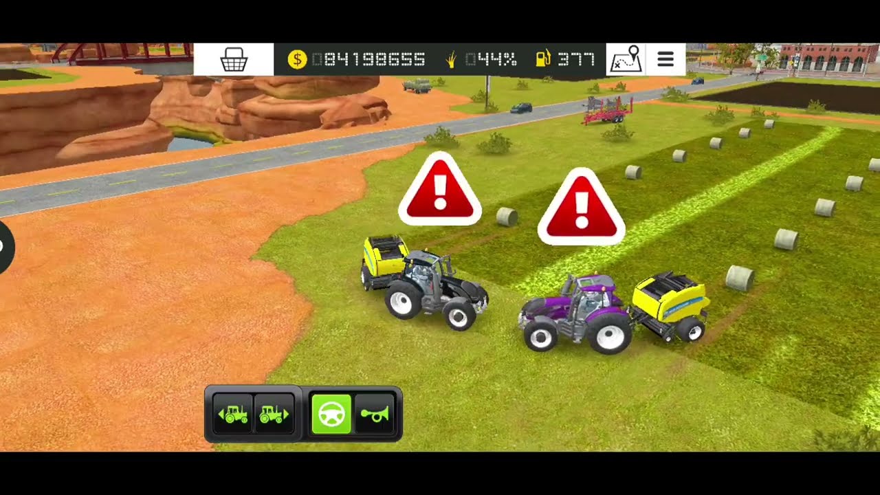 Farming Simulator FS 18 Today I drew a line in the field with Roll-Belt 150 that no one saw! 😱🔥”