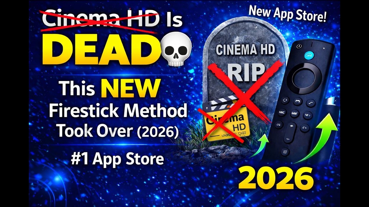 Cinema HD Is DEAD 💀 BEST New! 2026 Firestick Replacement Apps