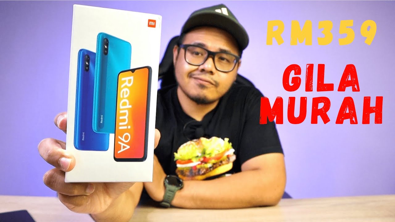 RM359 MAMPU MILIK KAW KAW - REDMI 9A [UNBOXING & HANDS ON]